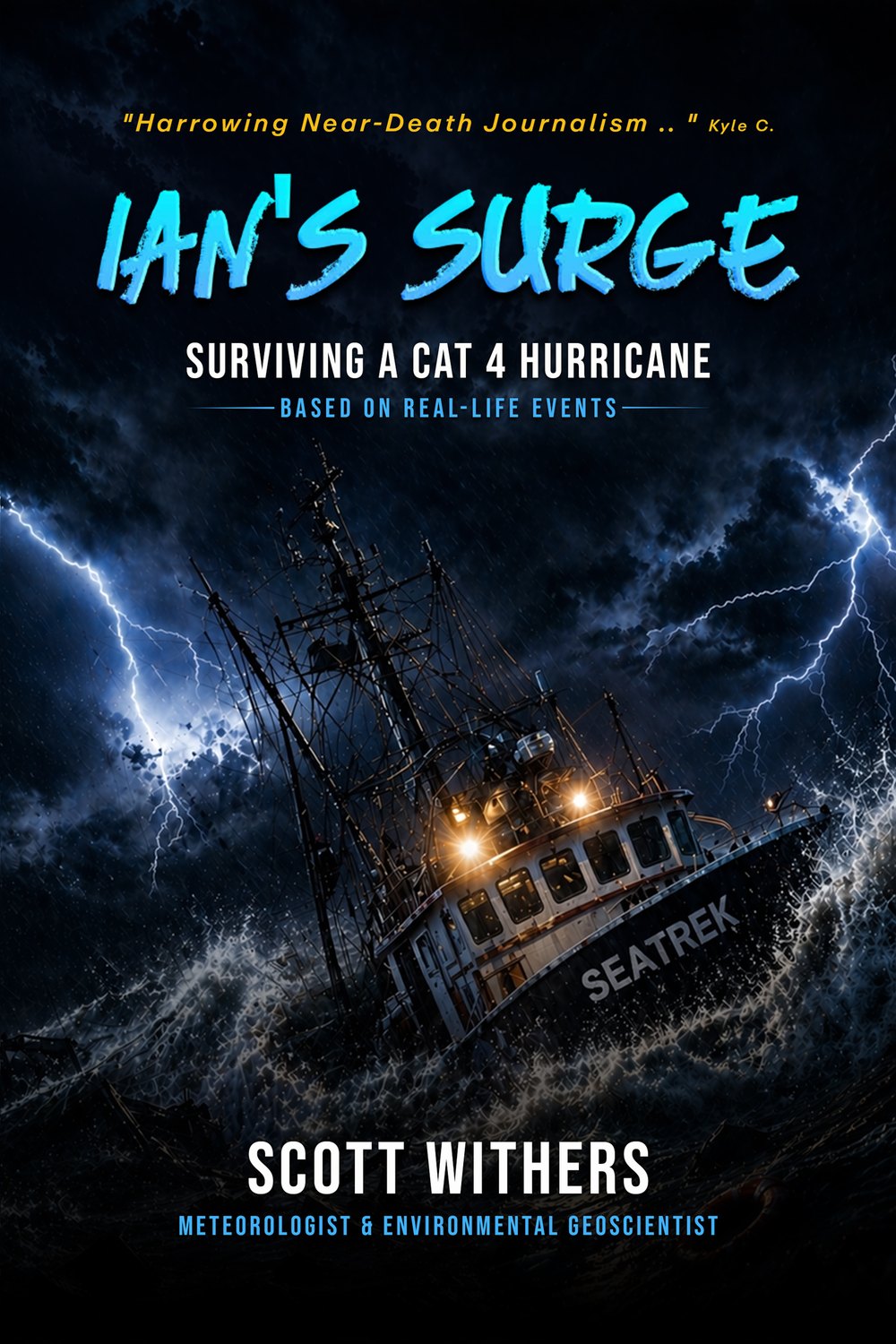 Ian's Surge book cover by Scott Withers