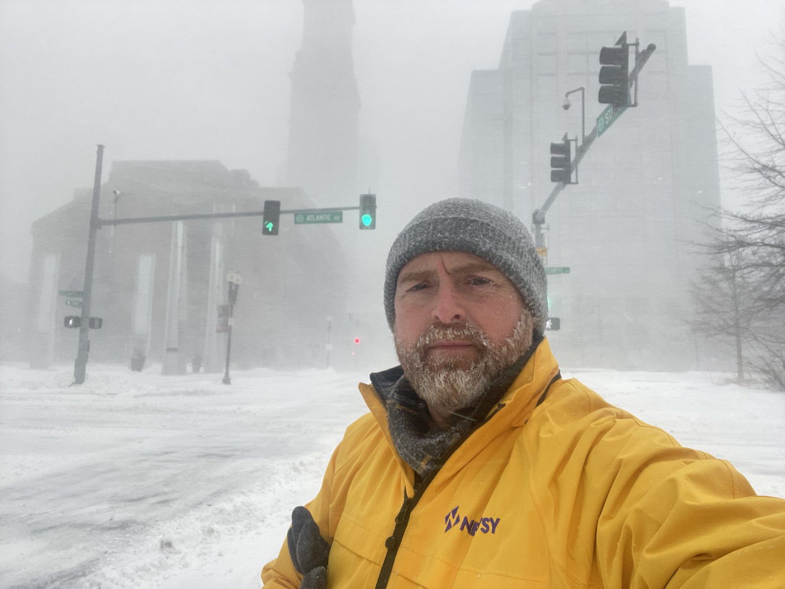 Scott Withers reporting live on a California wildfire